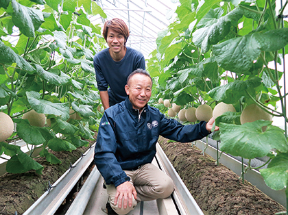 日本 で 最初 に 温室 栽培 メロン が 作 られ た 場所 は