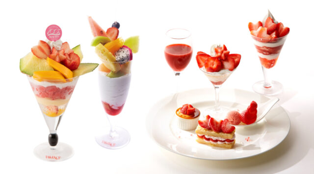 パフェ&デザートメニュー