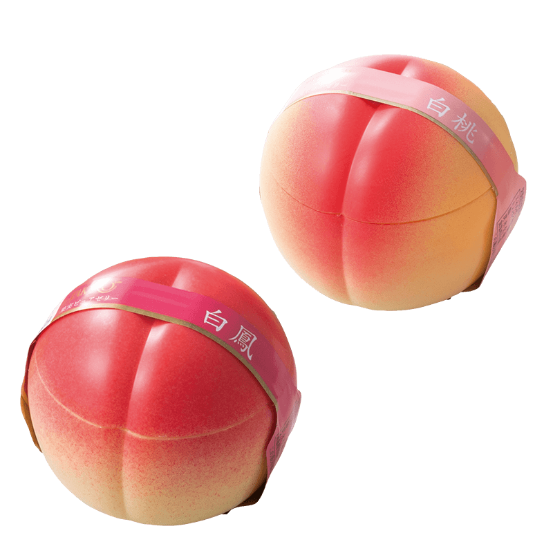 果実ピュアゼリー白桃・白鳳