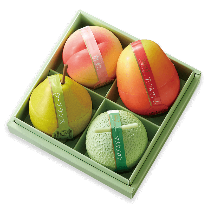 果実ピュアゼリー4入W